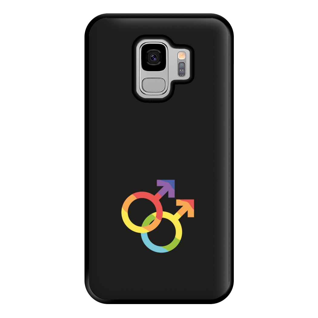 Gender Symbol Male - Pride Phone Case for Galaxy S9 Plus