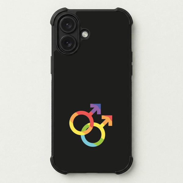 Gender Symbol Male - Pride Phone Case — Bumper case