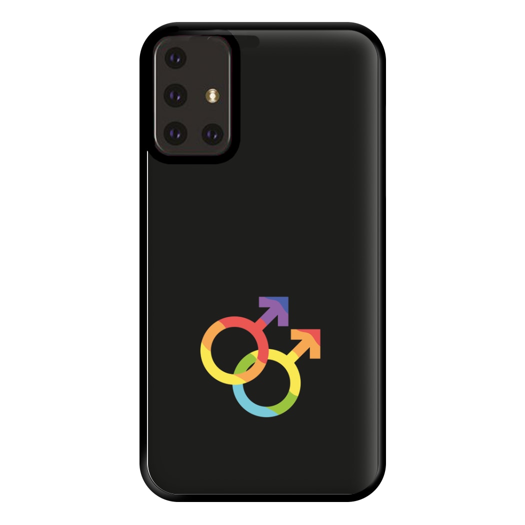 Gender Symbol Male - Pride Phone Case for Galaxy A71