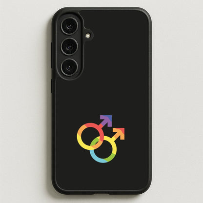 Gender Symbol Male - Pride Phone Case for Galaxy S25FE