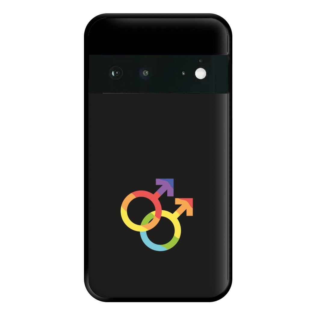 Gender Symbol Male - Pride Phone Case for Google Pixel 6a