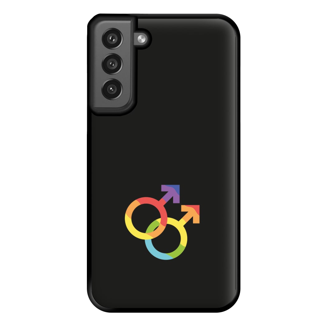 Gender Symbol Male - Pride Phone Case for Galaxy S21FE