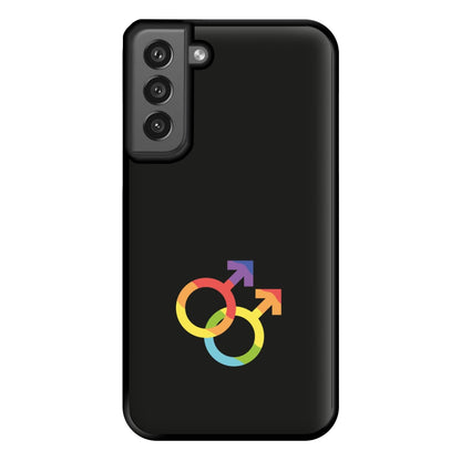 Gender Symbol Male - Pride Phone Case for Galaxy S21FE