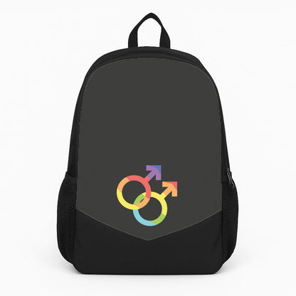 Gender Symbol Male - Pride Backpack