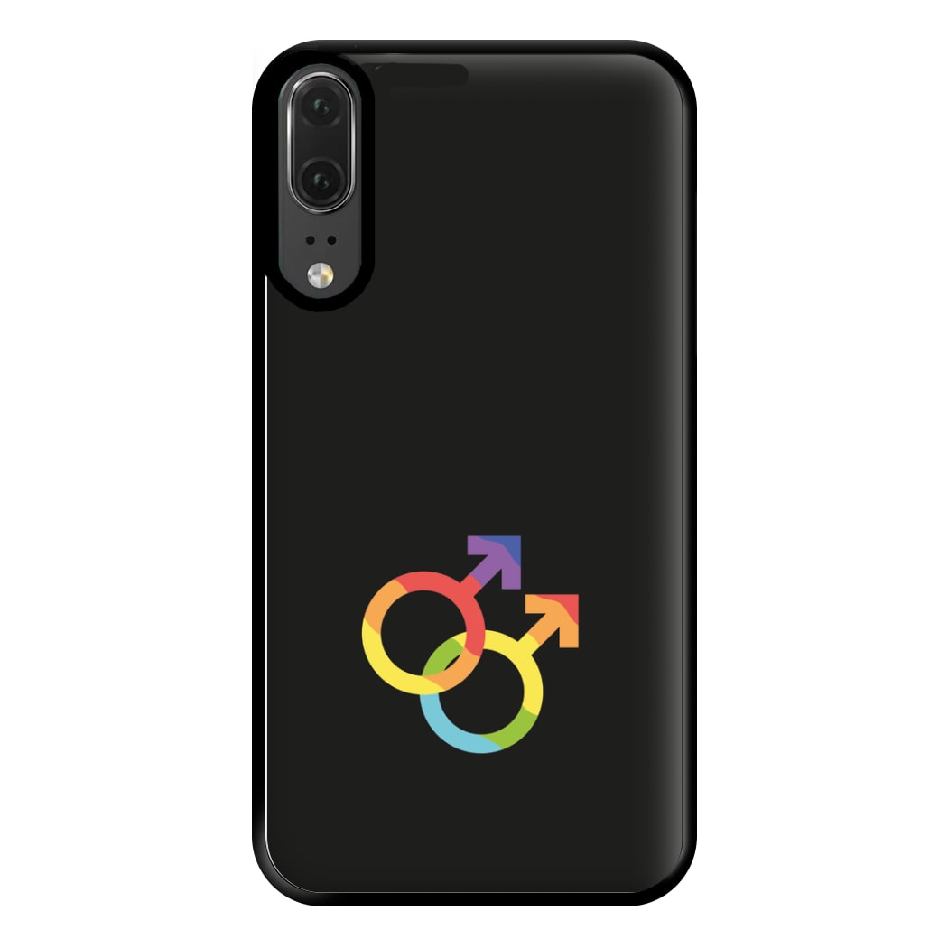 Gender Symbol Male - Pride Phone Case for Huawei P20