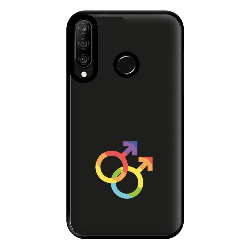 Gender Symbol Male - Pride Phone Case for Huawei P30 Lite