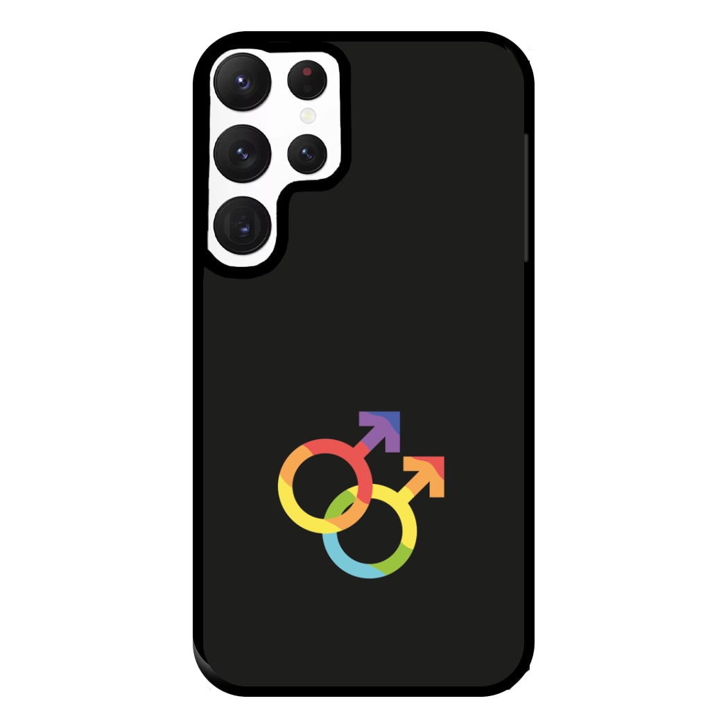 Gender Symbol Male - Pride Phone Case for Galaxy S22 Ultra