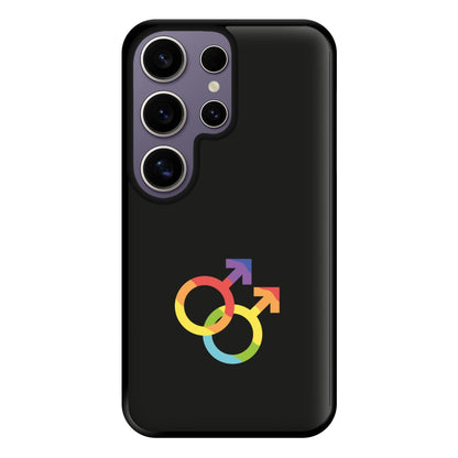 Gender Symbol Male - Pride Phone Case for Galaxy S25 Ultra