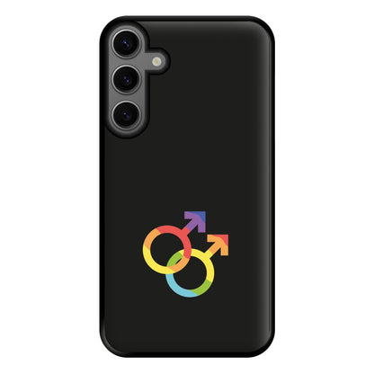 Gender Symbol Male - Pride Phone Case for Galaxy S23FE