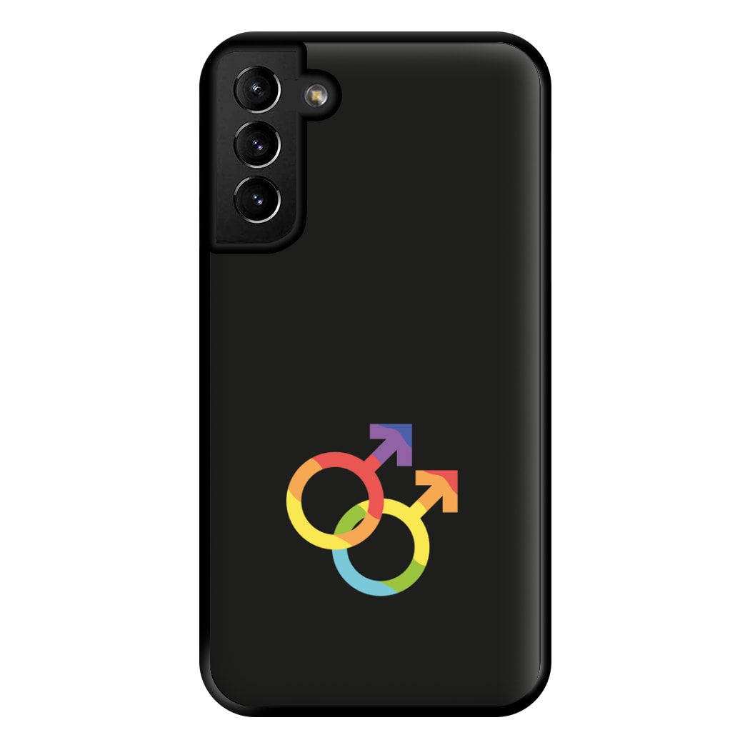 Gender Symbol Male - Pride Phone Case for Galaxy S21 Plus