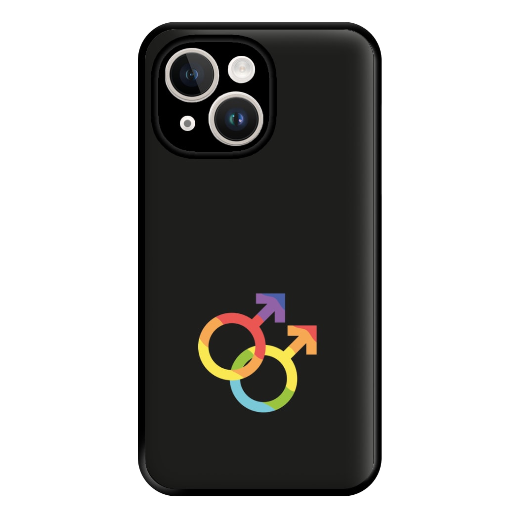 Gender Symbol Male - Pride Phone Case for iPhone 14 Plus