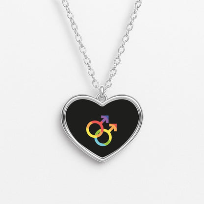 Gender Symbol Male - Pride Necklace