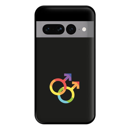 Gender Symbol Male - Pride Phone Case for Google Pixel 7 Pro