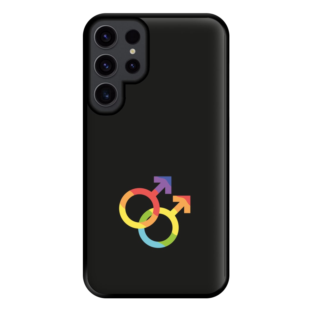 Gender Symbol Male - Pride Phone Case for Galaxy S23 Ultra