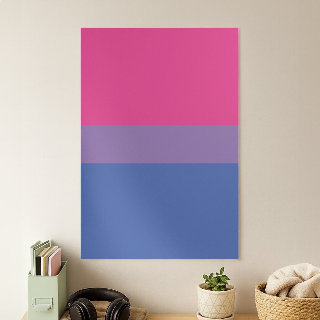 Bisexual Flag - Pride Poster