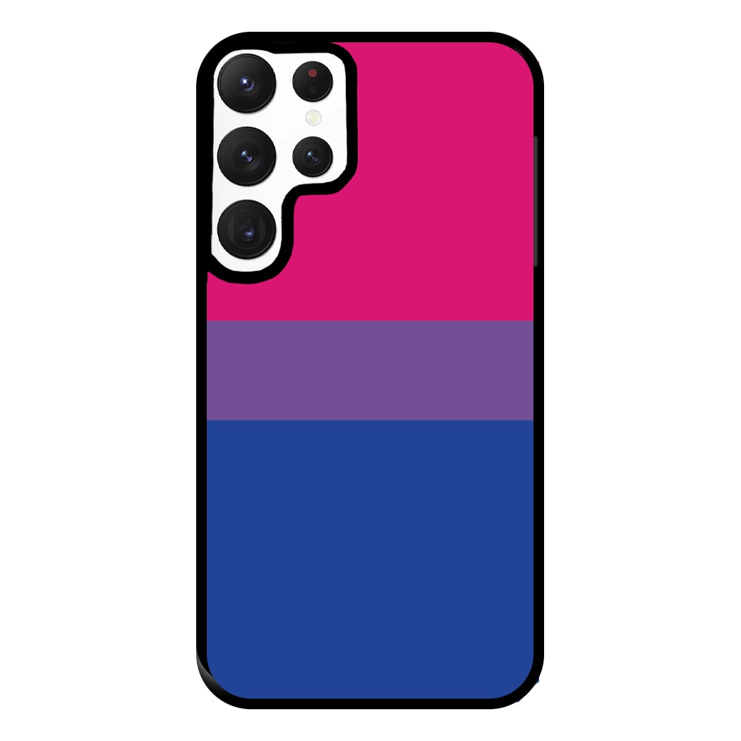 Bisexual Flag - Pride Phone Case for Galaxy S22 Ultra