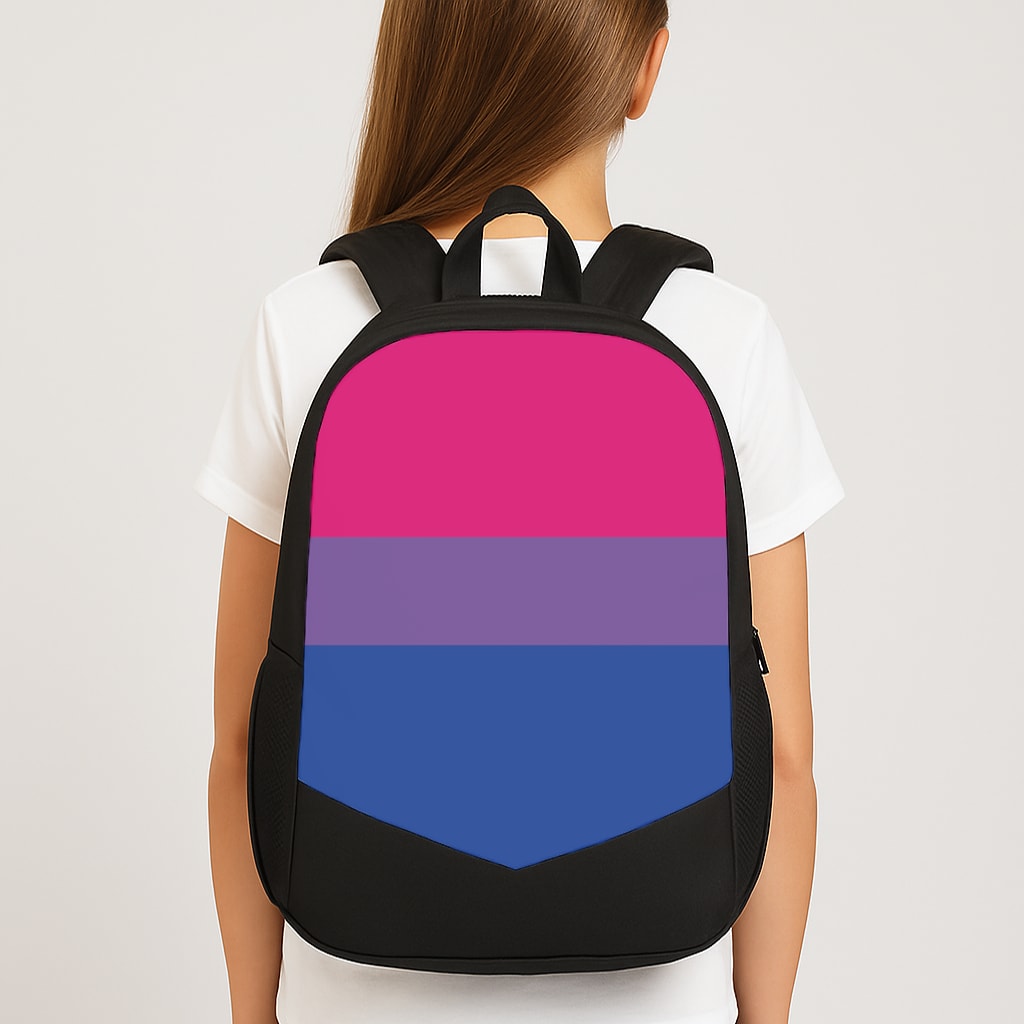Bisexual Flag - Pride School Bag