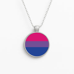 Bisexual Flag - Pride Necklace