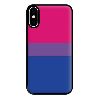 Bisexual Flag - Pride Phone Case for iPhone XS Max