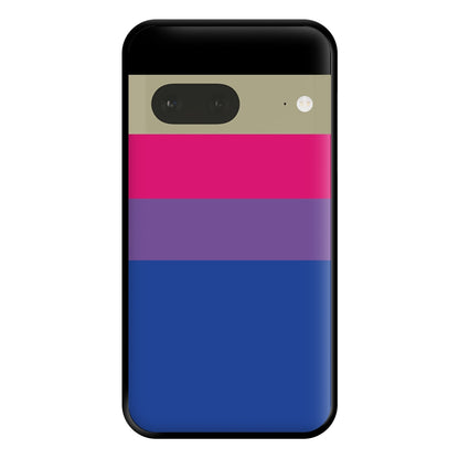 Bisexual Flag - Pride Phone Case for Google Pixel 7a