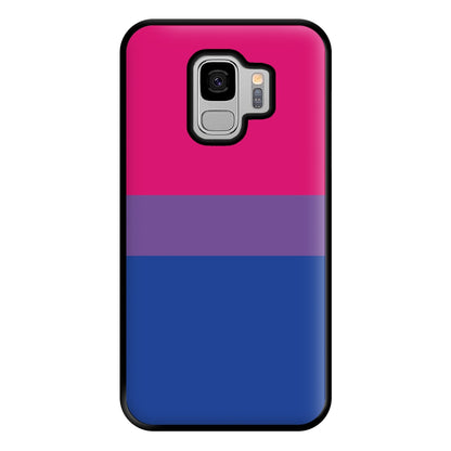 Bisexual Flag - Pride Phone Case for Galaxy S9 Plus