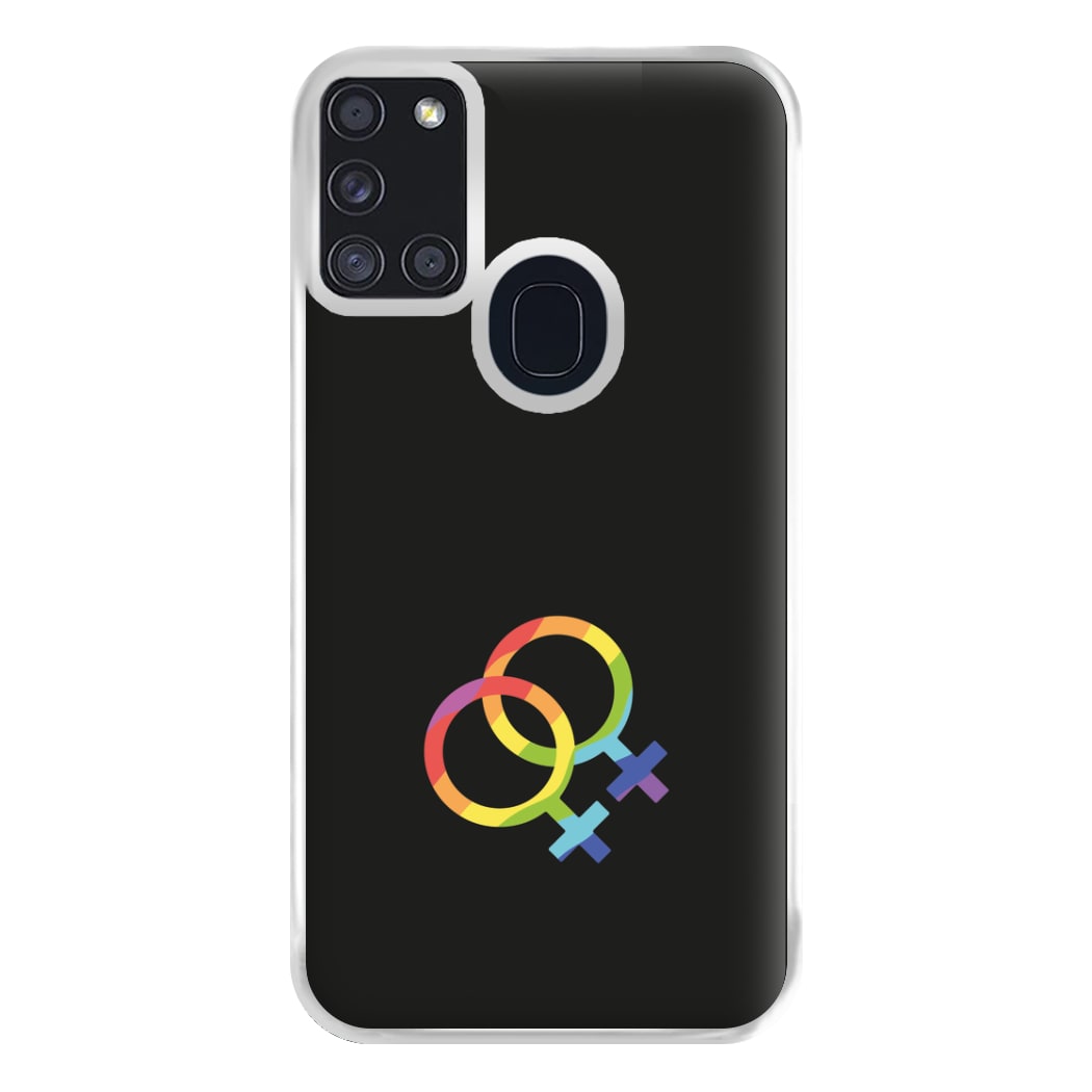 Gender Symbol Female - Pride Phone Case for Galaxy A21s