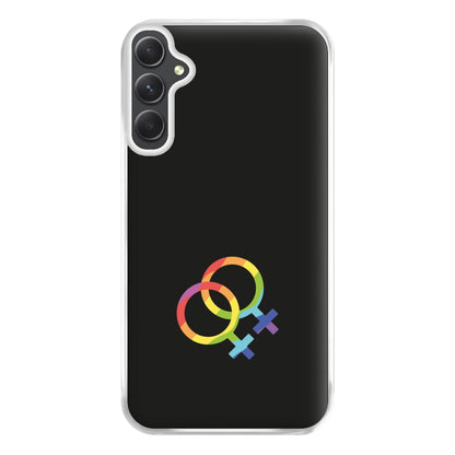 Gender Symbol Female - Pride Phone Case for Galaxy A34