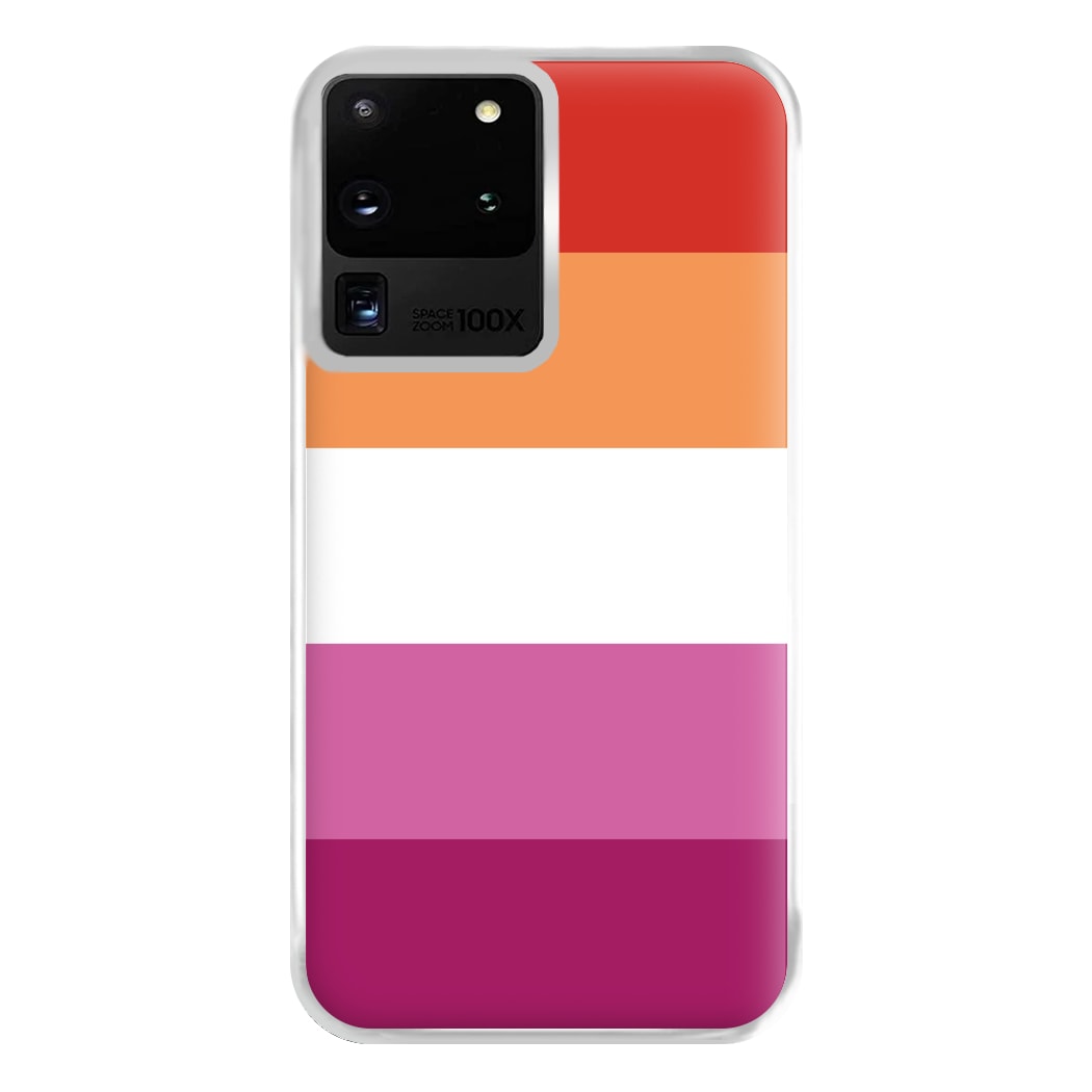 Lesbian Flag - Pride Phone Case for Galaxy S20 Ultra