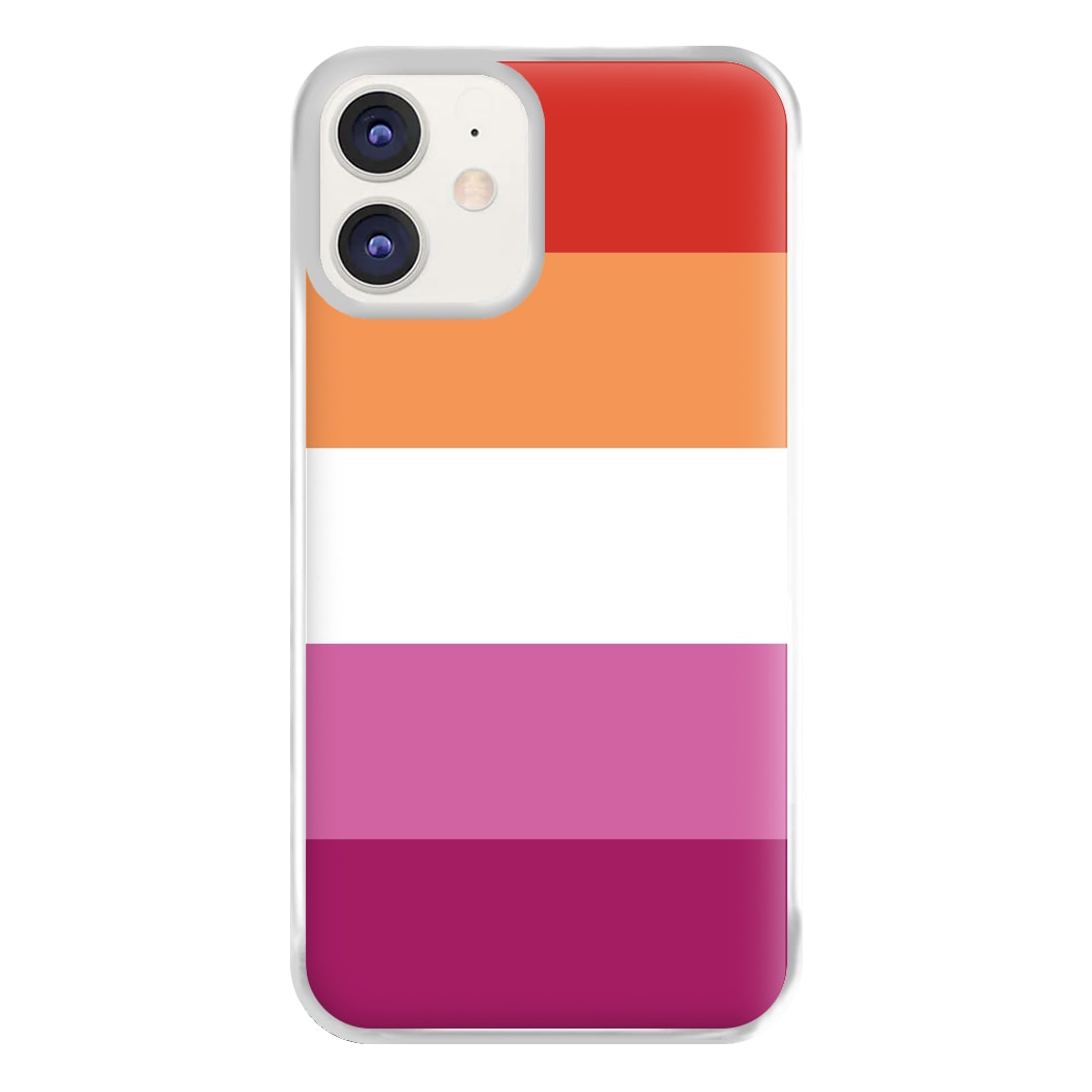 Lesbian Flag - Pride Phone Case for iPhone 11