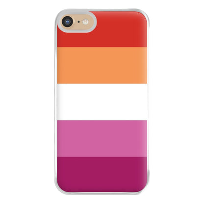 Lesbian Flag - Pride Phone Case for iPhone 6 / 7 / 8 / SE