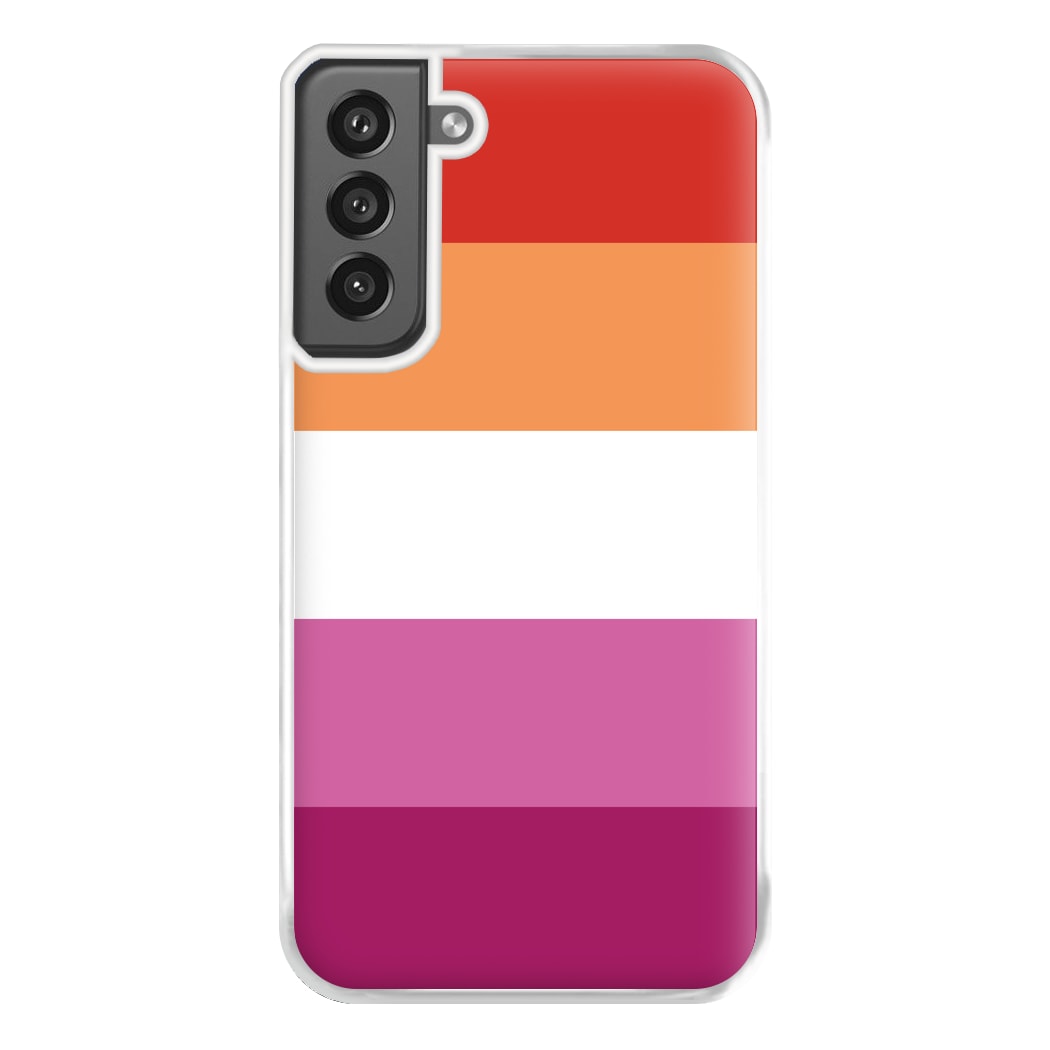 Lesbian Flag - Pride Phone Case for Galaxy S21FE