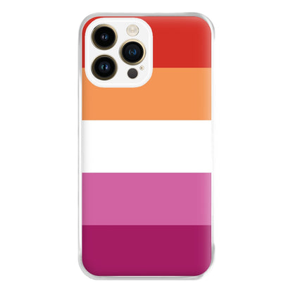 Lesbian Flag - Pride Phone Case for iPhone 14 Pro Max