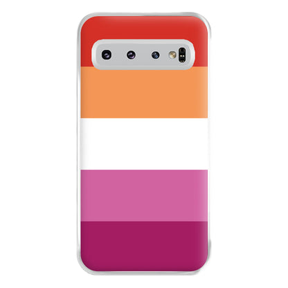 Lesbian Flag - Pride Phone Case for Galaxy S10 Plus