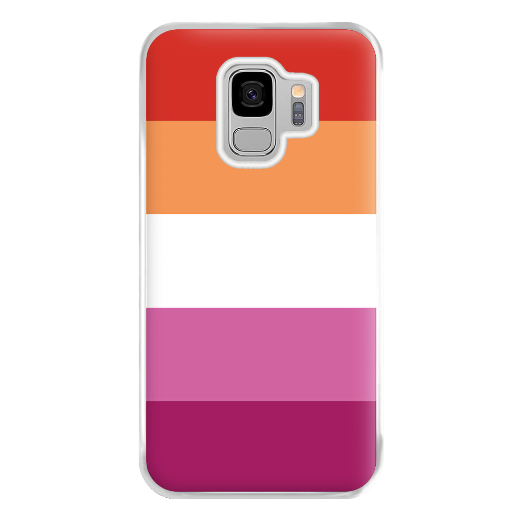 Lesbian Flag - Pride Phone Case for Galaxy S9 Plus