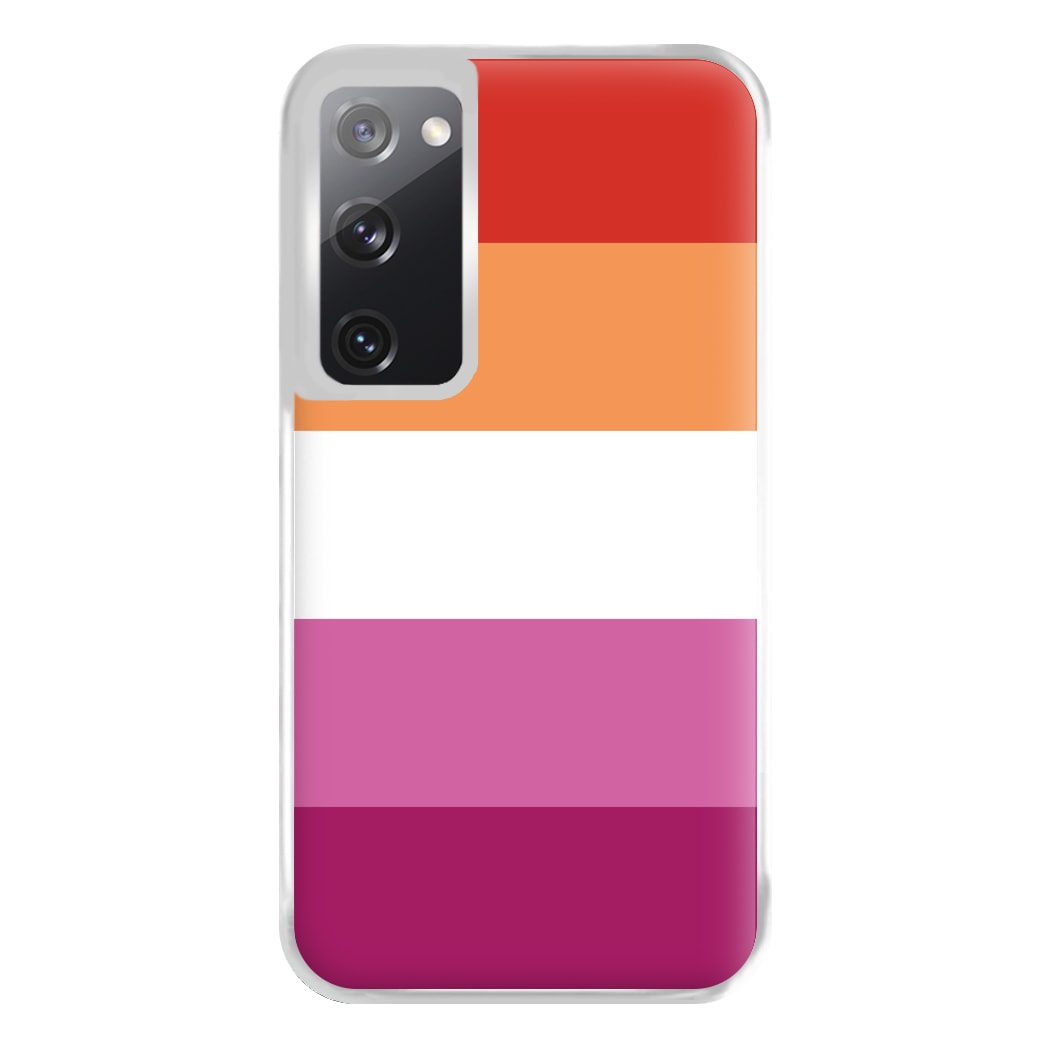 Lesbian Flag - Pride Phone Case for Galaxy S20FE