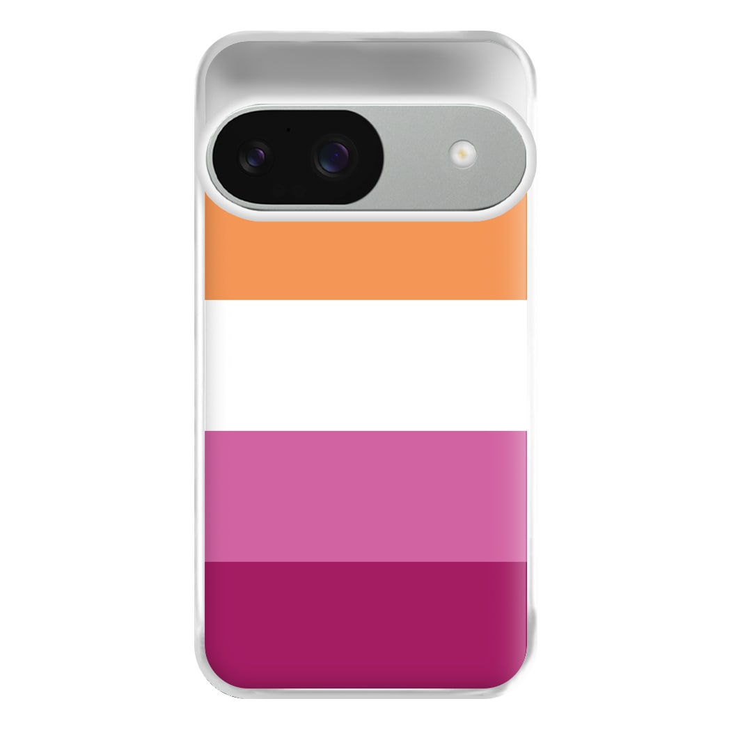 Lesbian Flag - Pride Phone Case for Google Pixel 9 / 9 Pro