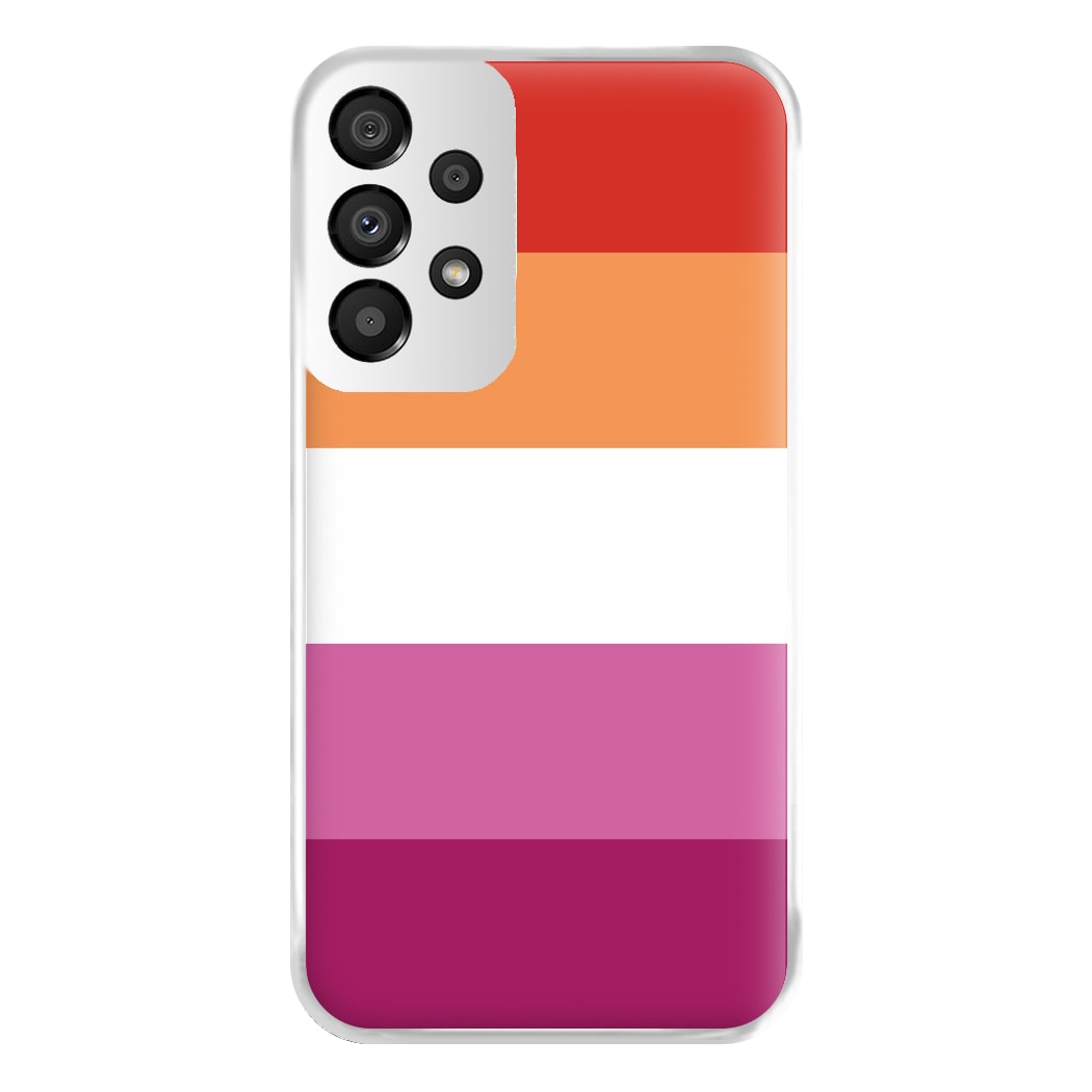 Lesbian Flag - Pride Phone Case for Galaxy A33