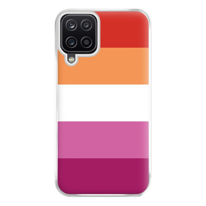 Lesbian Flag - Pride Phone Case for Galaxy A12