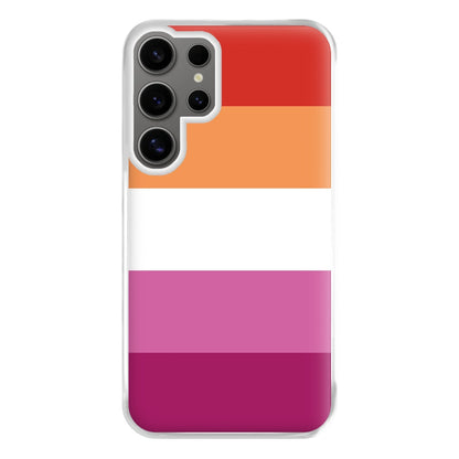 Lesbian Flag - Pride Phone Case for Galaxy S24 Ultra