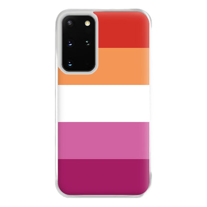 Lesbian Flag - Pride Phone Case for Galaxy S20 Plus