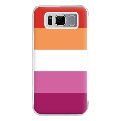 Lesbian Flag - Pride Phone Case for Galaxy S8 Plus