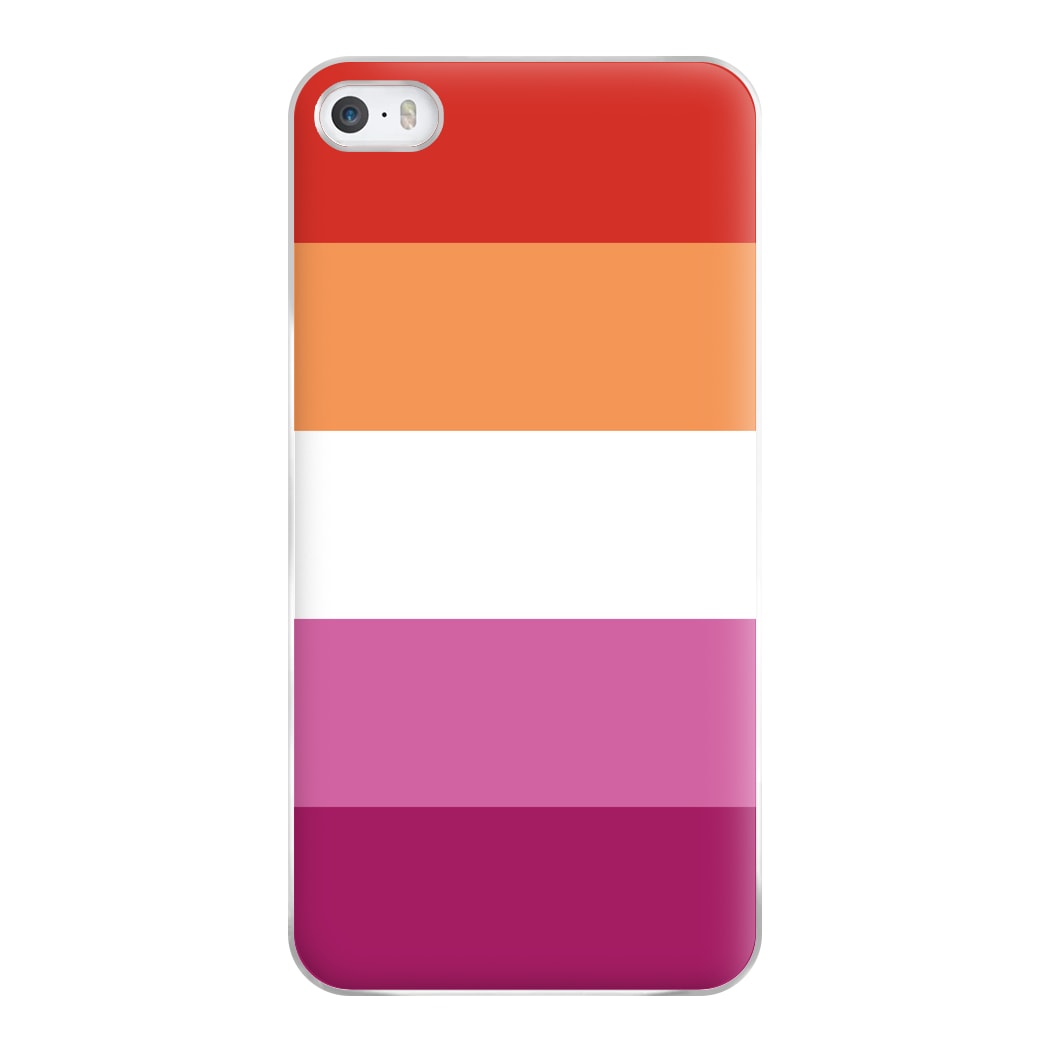 Lesbian Flag - Pride Phone Case for iPhone 5 / 5s / SE 2016