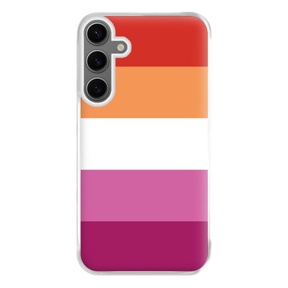 Lesbian Flag - Pride Phone Case for Galaxy S24FE