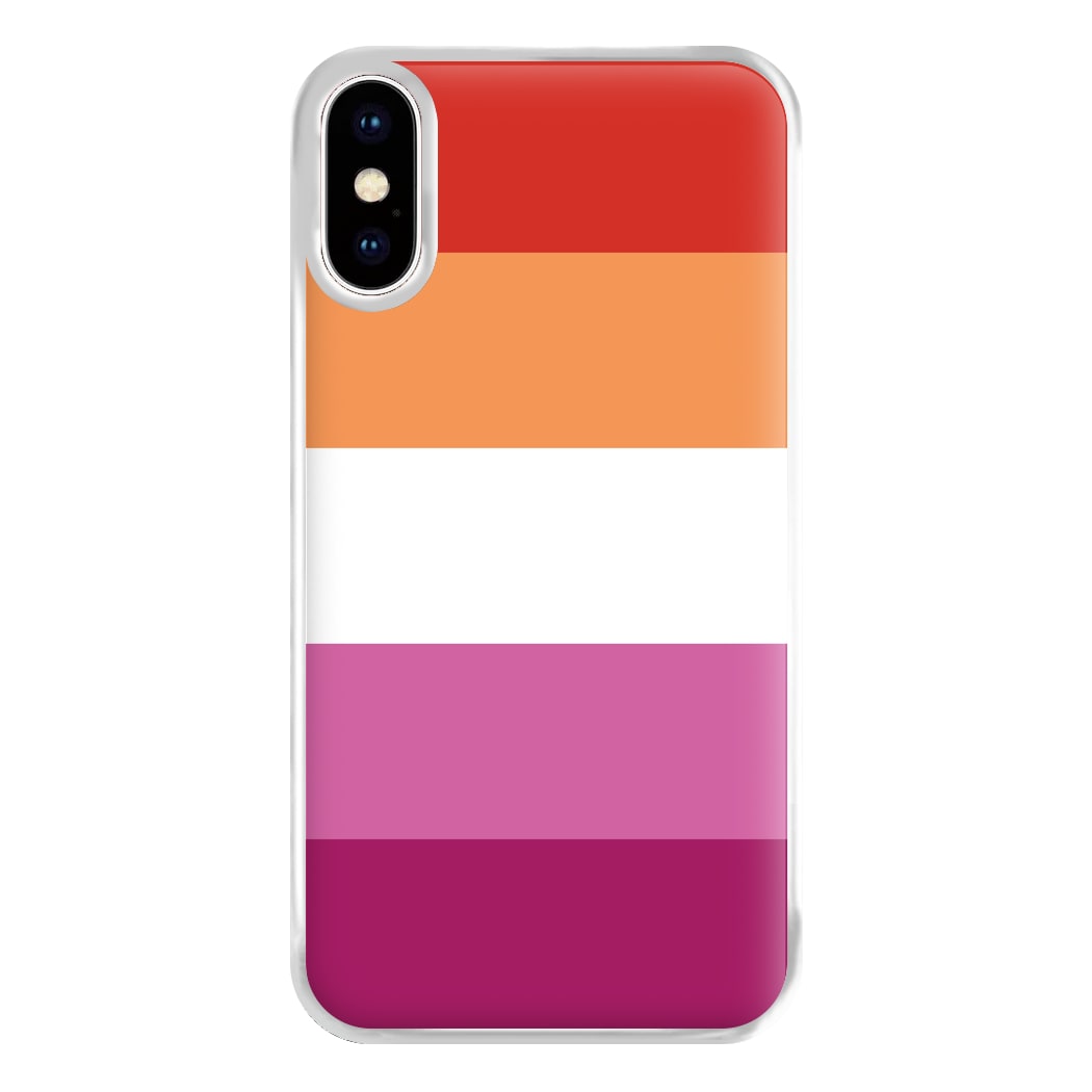 Lesbian Flag - Pride Phone Case for iPhone XS Max