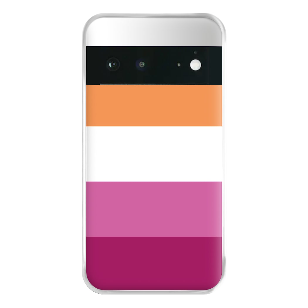 Lesbian Flag - Pride Phone Case for Google Pixel 6a