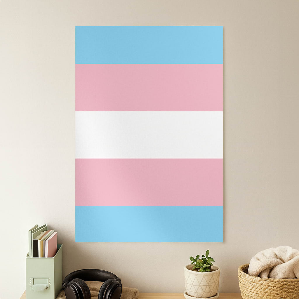 Trans Flag - Pride Poster