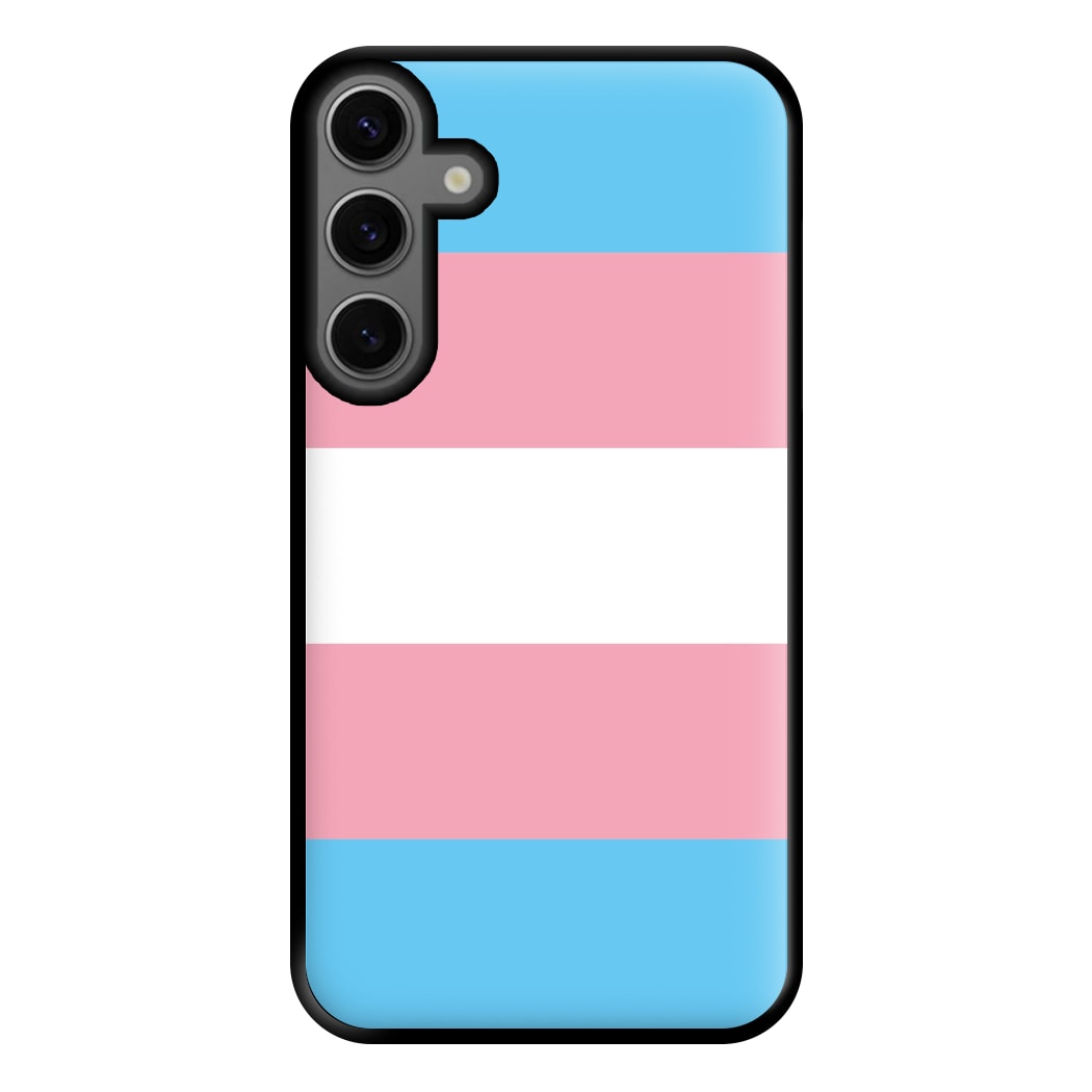 Trans Flag - Pride Phone Case for Galaxy S23FE