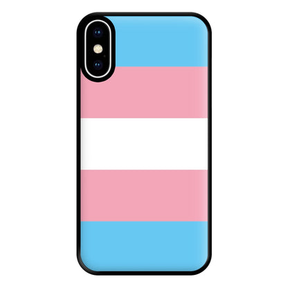 Trans Flag - Pride Phone Case for iPhone XS Max