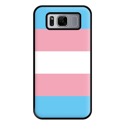 Trans Flag - Pride Phone Case for Galaxy S8 Plus