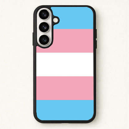 Trans Flag - Pride Phone Case for Galaxy S26